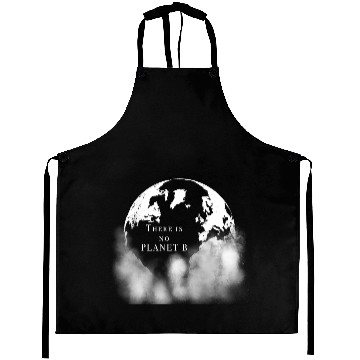 Discover Planet b White 2 Aprons