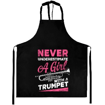 Discover Trumpet Girl Aprons