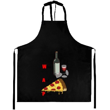 Discover Wine And Pizza Aprons