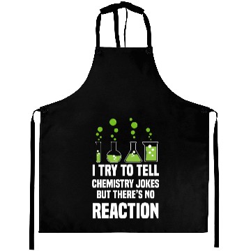 Discover Funny Science Chemistry Chemist Student Teacher Aprons