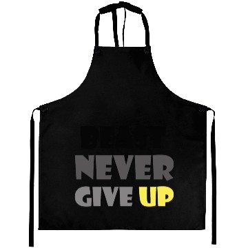 Discover beast never give up Aprons