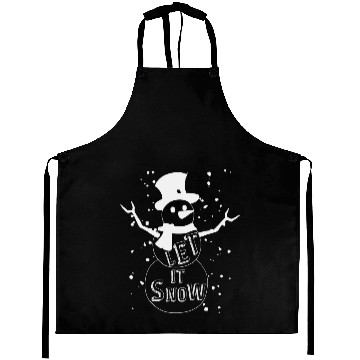 Discover Let It Snow Aprons