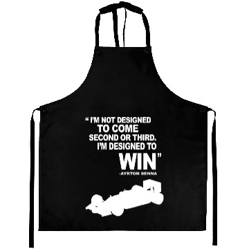 Discover Ayrton Senna legendary quote Aprons