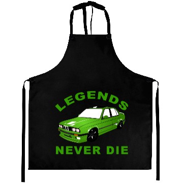Discover Legends Never Die Aprons