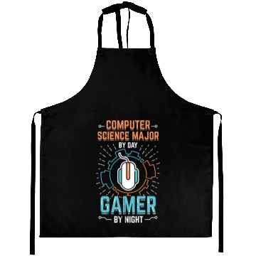 Discover Computer Science Major Computer Scientist Gamer Aprons