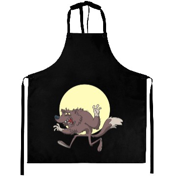Discover Crazy werewolf Aprons