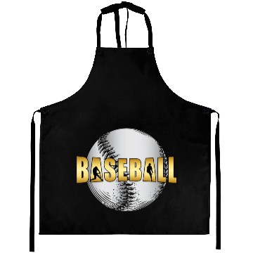 Discover Baseball Catcher Softball Baseball Bat Sports Gift Aprons