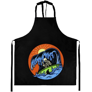 Discover Skeleton Surfing Aprons