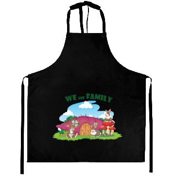 Discover We are Family Aprons
