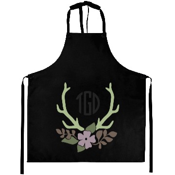 Discover The Gray Daisy Official Monogram Design Aprons