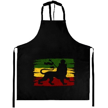 Discover Lion Of Judah Reggae Music Rastafari Rasta Gift Aprons