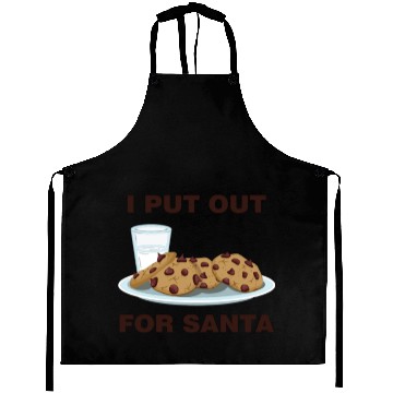 Discover I Put Out For Santa Aprons