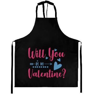 Discover Will you be my Valentine ? Aprons