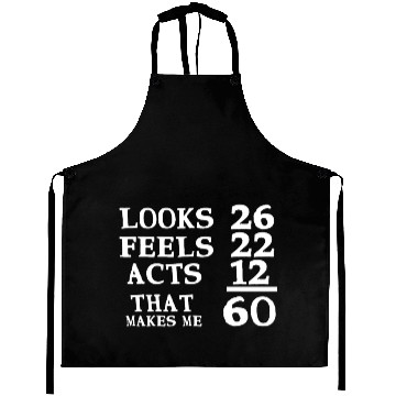 Discover 60th Birthday Man Aprons