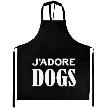 Discover j´adore dogs Aprons
