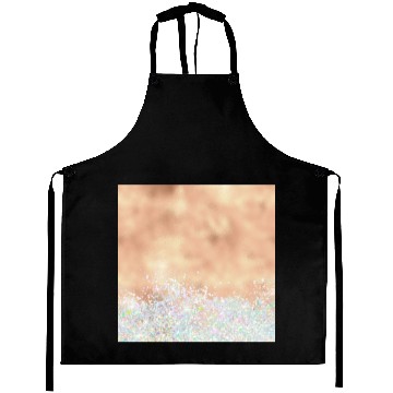 Discover Rose Gold Holographic Glitter Pretty Girly Aprons
