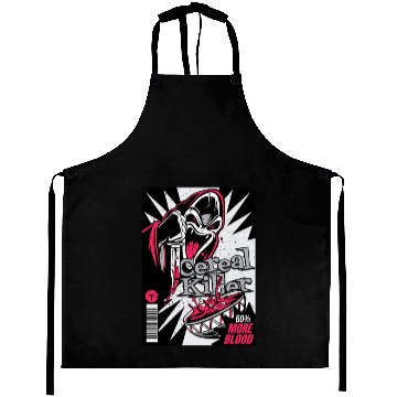 Discover Cereal Killer Comic Book Cover Aprons