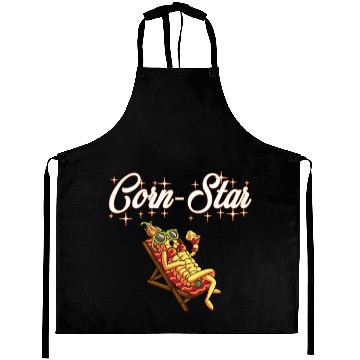 Discover Corn Star Funny Maize Farmer Pornstar Aprons