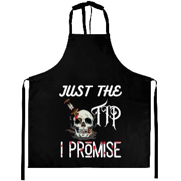 Discover Just The Tip I Promise Aprons, Halloween Aprons