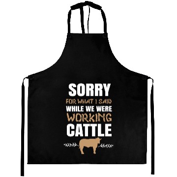 Discover Farmer Farmer Cattle Aprons