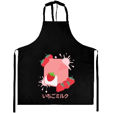 Discover Strawberry milk #1 Aprons