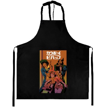 Discover Cow Bebop logo Aprons