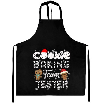 Discover Cookie Baking Team Tester Gingerbread Christmas Aprons