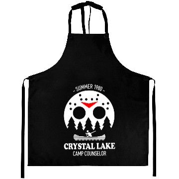 Discover Crystal Lake Camp Counselor Gift Aprons