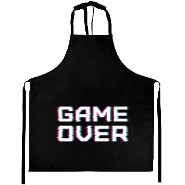 Discover Game Over. Ripple Text Effect. Aprons