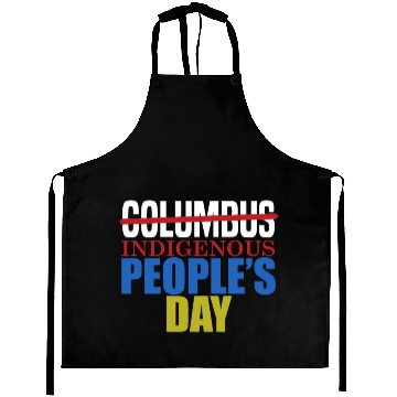 Discover Columbus Indigenous People's Day Indian Native Ame Aprons