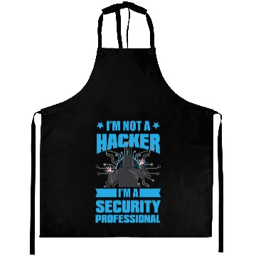 Discover Cybersecurity IT Analyst Certified Tech Security Aprons