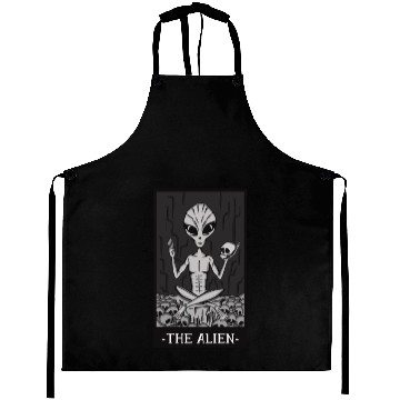 Discover The Alien Tarot Card Aprons