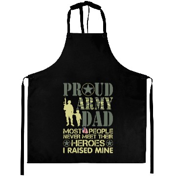 Discover Proud Army National Guard Dad American Flag Aprons