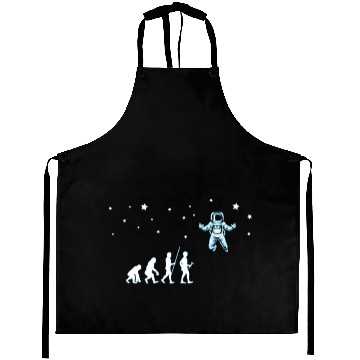 Discover Evolution made astronauts out of us humans Aprons