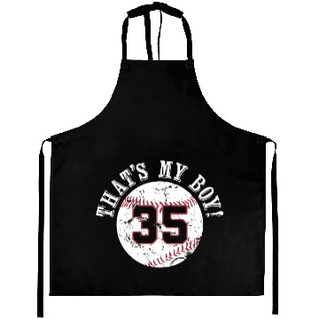 Discover Unique That'S My Boy 35 Baseball Player Mom Or Dad Aprons