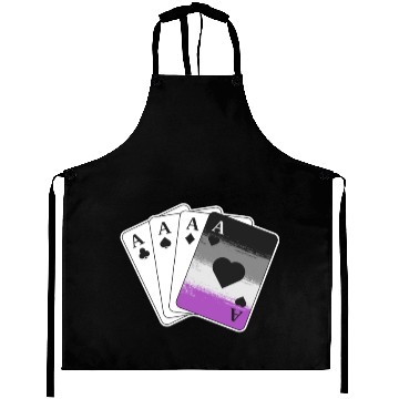 Discover Ace Asexual Pride Gifts Playing Card LGBTQ Pride Aprons