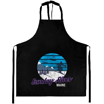 Discover Sunday River Newry Maine New England Ski Snowboard Aprons