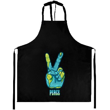 Discover PEACE ON EARTH Aprons