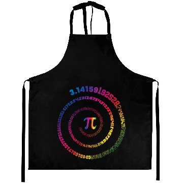 Discover Pi Day Aprons Spiral Pi Math Aprons for Pi Day 3.14