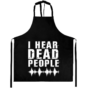 Discover Paranormal Investigators Funny Ghost Hunter Aprons