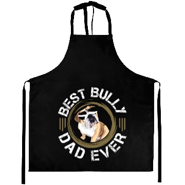 Discover Best Bully Dad | American Bully Owner Gift Aprons