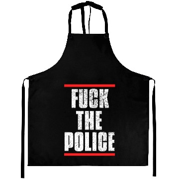 Discover Fuck the Police Aprons