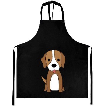 Discover Great Design with a cute little dog Aprons