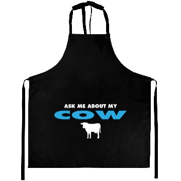 Discover ask me about my cow Aprons