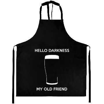 Discover Hello Darkness My Old Friend - Draught Beer Aprons