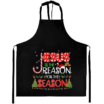 Discover Jesus Is The Reason For The Season Christmas Aprons