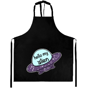 Discover Hello My Alien Aprons
