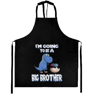 Discover I'm Going To Be A Big Brother Dinosaur Aprons