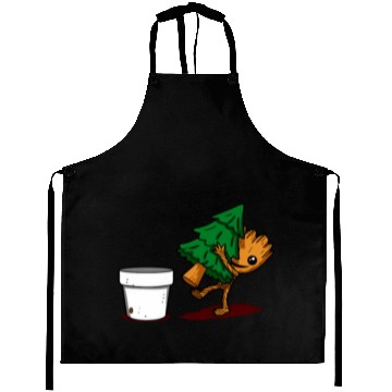 Discover Christmas Tree Groot Aprons