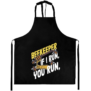 Discover Beekeeper If I Run You Run Honey Bee Aprons